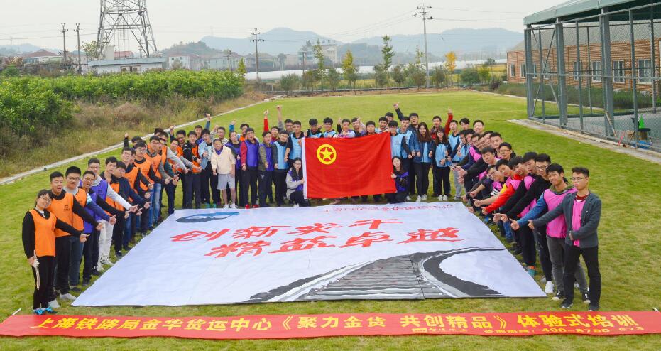 上海鐵路局金華貨運(yùn)中心《聚力金貨  共創(chuàng)精品》體驗(yàn)式培訓(xùn)